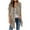 Khaki, variant on APEXFWDT Women's Lightweight Open Front Cardigans Long Sleeve Casual Soft Drape Front Fall Cardigan for Daily Wear,XXL,Brown