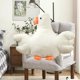 thumbnail image 3 of Cojín de asiento de sillón Cojín de silla suave y acogedor Cojín de asiento de y Cojín de asiento cálido y acogedor de oficina - blanco, 3 of 9