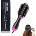 thumbnail image 2 of Cepillo Secador 1000W 3 en 1 Cepillo Secador de Pelo de Iones Negativos con 3 Velocidades, Revestimiento Cer&aacute;mico, Mango Ergon&oacute;mico, 2 of 8