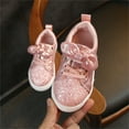 thumbnail image 4 of Pink Comfortable Use Kids Casual Sneakers With Shimmering Elements And Soft Insole, Ideal For Wear, 4 of 4