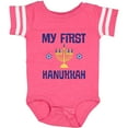 thumbnail image 3 of Inktastic My First Hanukkah Celebration Boys or Girls Baby Bodysuit, 3 of 5