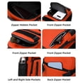 thumbnail image 4 of Mochila para pesca para huheres aventura aventura mochila múltiple paquete paquete barl bolsanía de engranje de pesca compatible compatible con elgua, 4 of 6