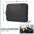 thumbnail image 3 of NOMATIC Tech Case : Étui de Protection pour Ordinateur Portable pour MacBook Air, iPad Pro, Chromebook et Chargeurs, Sac Résistant à l'Eau pour Ordinateur Portable, 3 of 7