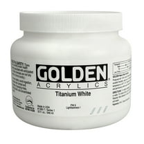 Golden® Heavy Body Acrylic, 32 oz., Titanium White