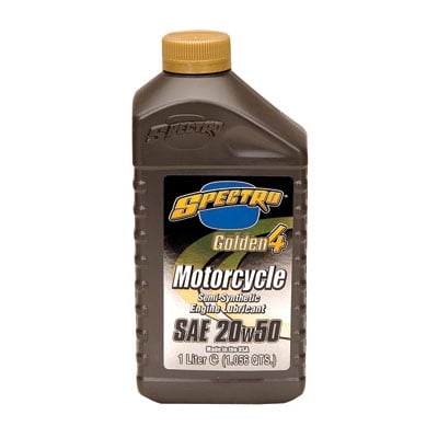 Golden Spectro 4-Semi Synthetic 4-Stroke Oil 20W-50 1 Liter