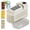 Beige, variant on Compact Ice Maker Compact Ice Maker,Small Spaces Fast Cube,Dual Power,Easy to Clean(Beige)