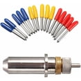 thumbnail image 3 of 15 cuchillas cortadoras de vinilo de 30/45/60 grados para Plotter Roland con soporte para cuchillas, accesorios para herramientas, brocas, 15 cuchillas para Plotter de corte, 3 of 5