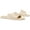 Dulce De Leche/Gold, variant on Tory Burch Double T Sport Women's Leather Logo Flat Slide Sandals