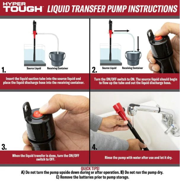 Battery Operated Liquid Transfer Pump