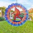 thumbnail image 4 of Owl Peacock Metal Wind Rotators Suspension Decoration Suitable For Decorating Outdoor Courtyards And Window Edges, 4 of 6