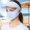 Sky Blue, variant on Women's UPF 50+ Ice Silk Face Mask with Visor Brim, Breathable Mesh Sun Shield for Outdoor Hiking Running Cycling, Lightweight UV Protection Half Face Cover for Sports Sky Blue