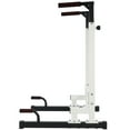 thumbnail image 2 of BalanceFrom Steel Frame Dip Station with Adjustable Height, 500 lb Weight Capacity, White, 2 of 12
