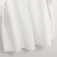 thumbnail image 5 of Cotton Womens Blouses Shirt White Blouses Shirts Casual Solid Soft Shirts Loose-fit Clothing for School Office, 5 of 8