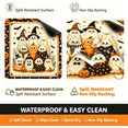 thumbnail image 2 of Mahjong Mat 31.5"x 31.5", Orange Plaid Fall Mahjong Mat, Halloween Mahjong Mat, Waterproof Noise‑Reducing Pad, Delicate Mahjong Gifts for Seasonal Family Leisure Nights, 2 of 8