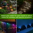 thumbnail image 3 of Enbrighten Seasons Mini-Puck Color Changing LED Landscape Lights, 32ft, 6 Lights, 41366, 3 of 9