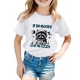 thumbnail image 4 of T-shirts à Manches Courtes Imprimés pour Filles, Tenue d'Été Tendance pour Tout-Petits Filles 12-13 Ans Mode Filles, 4 of 4