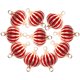 thumbnail image 2 of Juego de 10 colgantes para pendientes, diseño de farolillo rojo de estilo chino, suministros para hacer joyas para el hogar (rojo, 8 mm), 2 of 7
