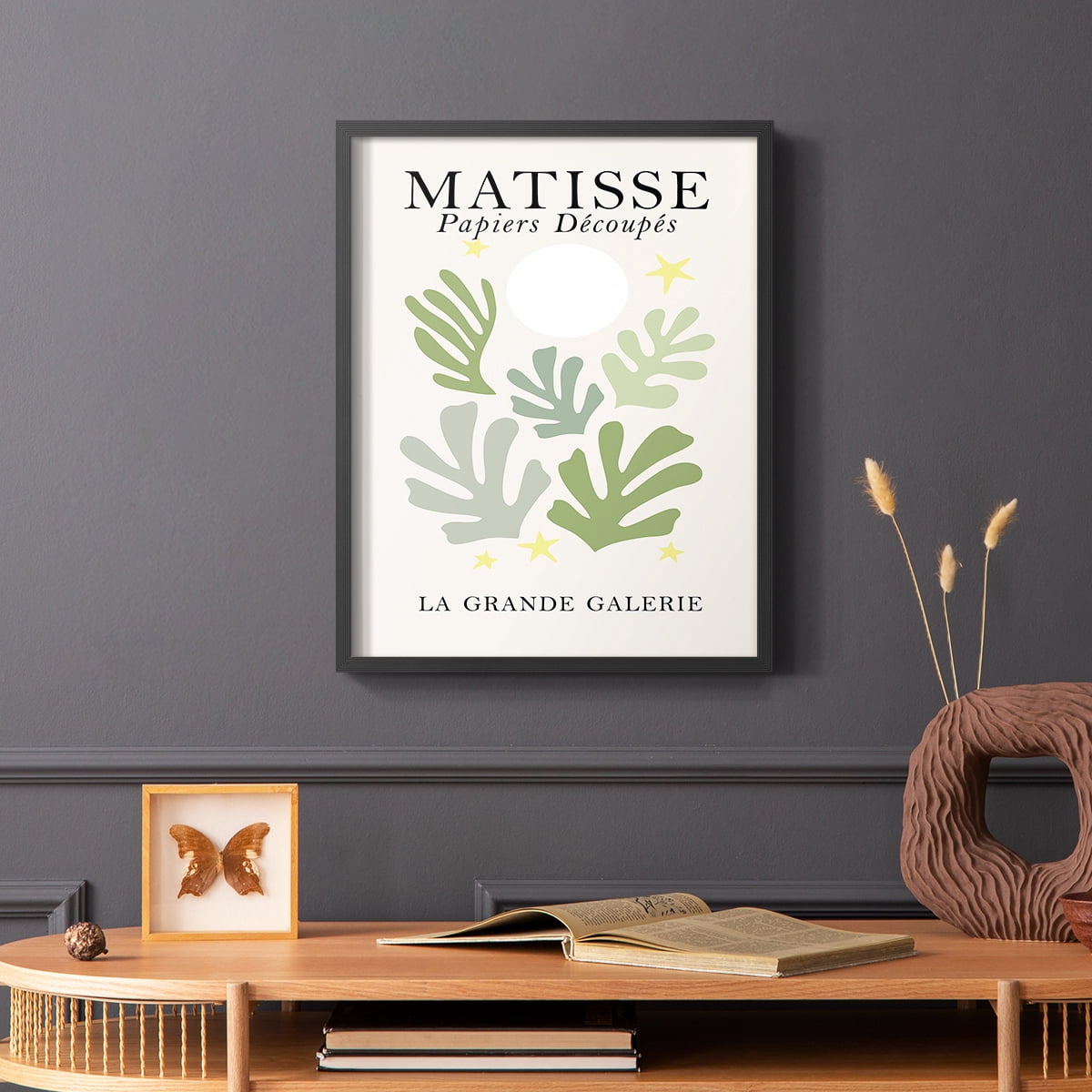 Matisse CCLXXXIV in Solid Wood 8 x 10 Framed Print