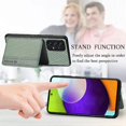 thumbnail image 3 of Case For FOXDOCK Samsung Galaxy A52 5G Stand Function RFID Blocking Magnetic Card Holder Complete Camera Safety, 3 of 5