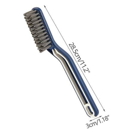 

Tfalo Bathroom Cleaning Brush Two-In-One Small Clip Hair Window
