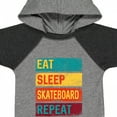 thumbnail image 4 of Inktastic Skateboarding Eat Sleep Skateboard Repeat Boys or Girls Baby Bodysuit, 4 of 5