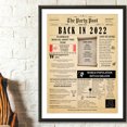 thumbnail image 4 of 2nd Birthday Party Decor Poster 2 Years Ago Back In 2022, 4 of 5