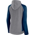 thumbnail image 3 of Women's Fanatics  Heather Gray/College Navy Chicago Bears Blind Side Lightweight Full-Zip Hoodie, 3 of 3