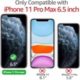thumbnail image 4 of Funda transparente neón para iPhone 11 Pro Max, diseño retro vibrante y bonito para mujer, accesorios de los 80, funda protectora de cámara de silicona suave a prueba de golpes para iPhone 11 Pro Max, 4 of 8