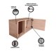 thumbnail image 5 of Gabinete Flotante Para Baño LUKE Sin Llave Y Ovalín, 5 of 7