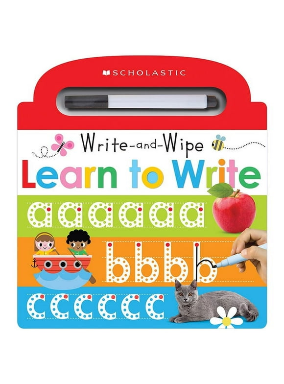 Scholastic Early Learners: Learn to Write: Scholastic Early Learners (Write and Wipe) (Board Book)