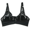 thumbnail image 3 of Huuilaibazoo Bralette for Women Sexy Underwire Push Up Bra Padded Lift Support Large Busts Minimizer Bras, 3 of 4