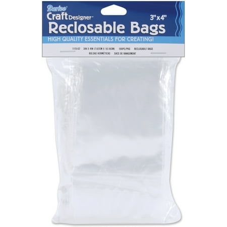 Yard Art Storage Bag - Darice Re-Closable Bags, 100pk