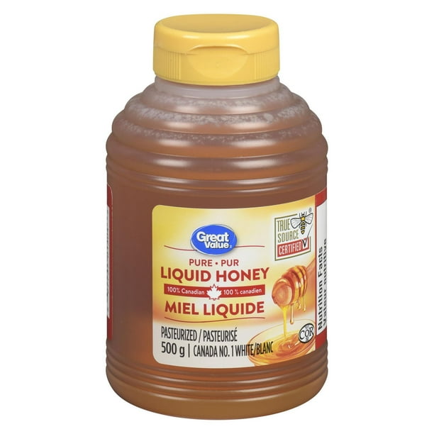 Miel liquide pur Great Value 500 g