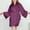 Dark Purple, variant on Women's Plus Size Satin Robes Plus Size Kimonos Robes Sleepwear Short V Shirt plus Size Nightshirt plus Size Gown Nightshirts Women Sleepwear Womens Nightgown Soft Short Sleeve Summer Night Shirts