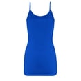 thumbnail image 2 of ClothingAve. Women's Basic Cami w/ Adjustable Spaghetti Straps(S-L) Royalty Medium, 2 of 7