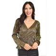 thumbnail image 1 of Blusa efecto metalico Roman Fashion /Juvenil, 1883 (Dorado) dorado M, 1 of 6
