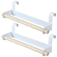 thumbnail image 2 of melotizhi Towel Cabinet Holder For Kitchen Paper Adhesive Bathroom Under Kitchen，Dining & Bar, White, 2 of 7