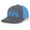 Charcoal/Neon Blue, variant on Heritage Pride Mens Trucker Hat Embroidered Mountain Bear Outdoor Hat Baseball Cap-Khaki/Brown