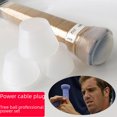 thumbnail image 4 of Transparent Silicone Racket Power Cap - Shock-Absorbing Energy Storage Cover for Tennis, Table Tennis & Badminton - Enhanced Grip Thickened Handle Tail Protector, Easy Installation Durable Racket, 4 of 5