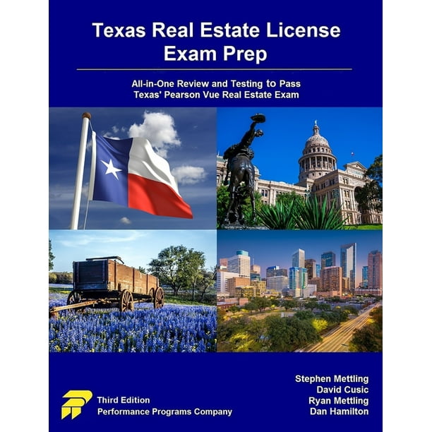 Texas Real Estate License Exam Prep All In One Review And Testing To Pass Texas Pearson Vue Real Estate Exam Paperback Walmart Com Walmart Com