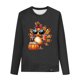 thumbnail image 5 of Blusas y camisas de cuello redondo y manga larga para niños Camisas estampadas de manga larga para Acción de Gracias Camisas lindas de cuello redondo Blusas casuales elegantes Ropa Camisas de cuello r, 5 of 5