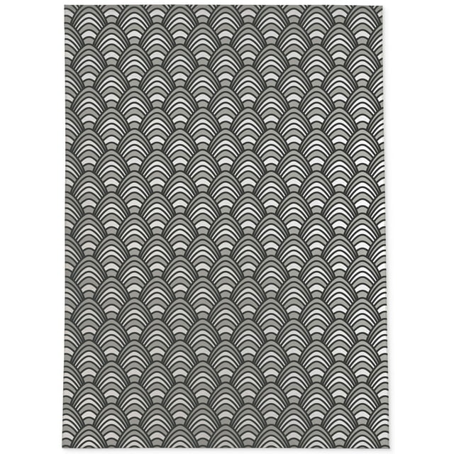 Sync Black & White Area Rug by Kavka Designs
