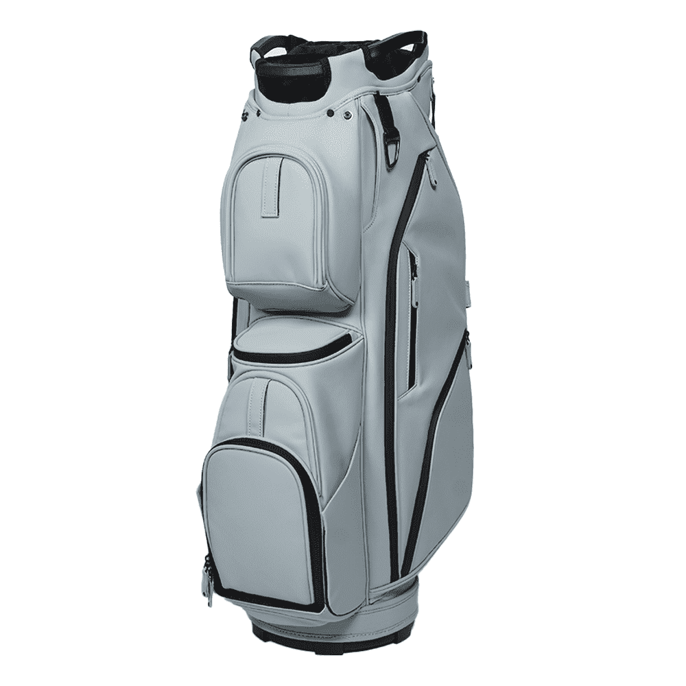 Aroli Golfish 14-Way Golf Cart Bag - Waterproof Synthetic Leather Golf Bag with Multiple Pockets, Durable Golf Club Bag for Men & Women, Available in Black, Blue, Gray