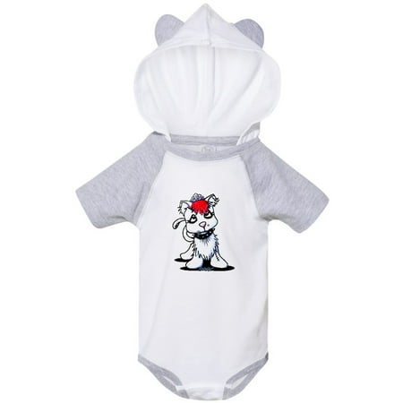 

Inktastic Punk Kitten Gift Baby Boy or Baby Girl Bodysuit