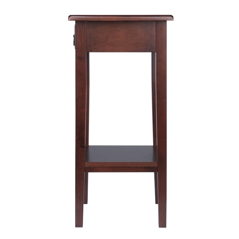Winsome Wood Regalia Accent Table, Walnut Finish photo 4