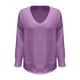 thumbnail image 3 of Puntoco suéter de invierno para mujer nuevo suéter de punto suelto europeo americano con cuello en V abrigo superior para mujer liquidación de Navidad Puntoco Puntoco-1712, 3 of 6