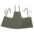 thumbnail image 2 of Materiales de arte, delantal de artista, delantal de pintor de lienzo, ropa de trabajo de pintor, valor inmejorable, 2 of 14