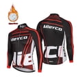 thumbnail image 2 of Chaqueta de invierno polar térmico para hombre, maillot de ciclismo de manga larga para equipo de ciclismo, ropa de ciclismo, maillot ciclismo hombre, 2 of 5