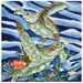 thumbnail image 2 of En Vogue B-192 Sea Turtles - Decorative Ceramic Art Tile - 8 in. x 8 in., 2 of 2