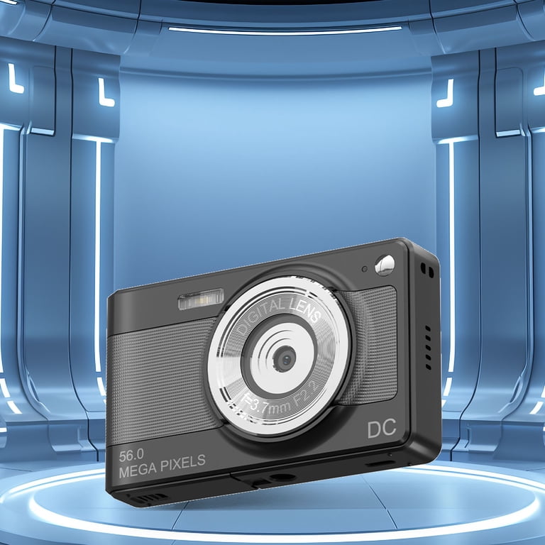 Fnyoxu Student Digital Camera With 56MP CCD Sensor, Auto Focus